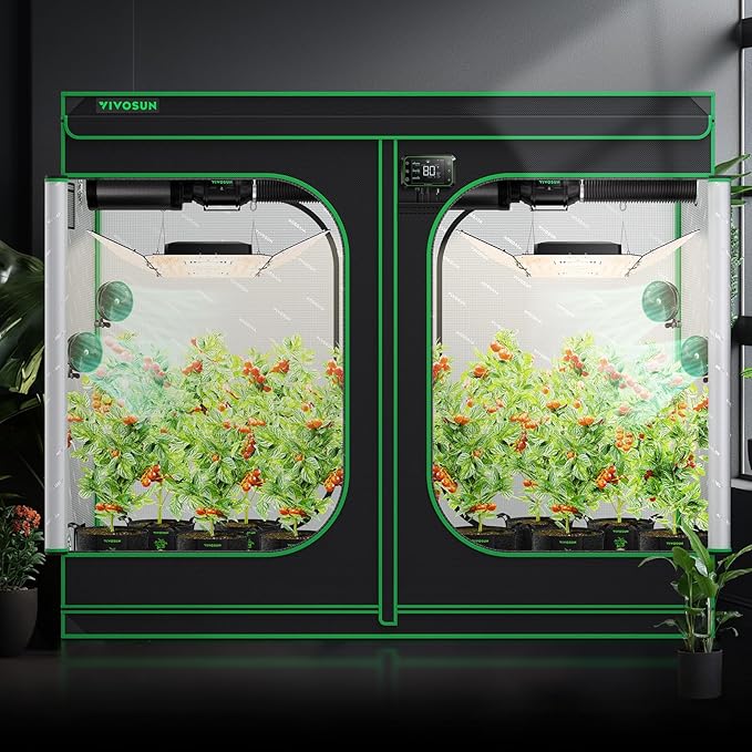 VIVOSUN S848 4x8 Grow Tent 96"x48"x80" High Reflective Mylar Tents - Image 8