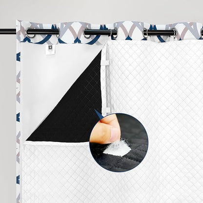 DriftAway Soundproof Thermal Insulated Quilted Curtain Liners by DriftAway