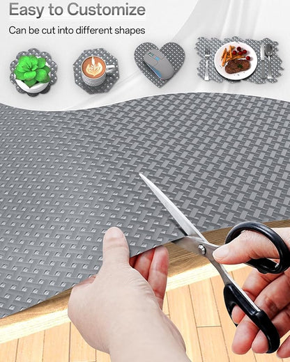 Shelf and Drawer Liner for Kitchen Cabinet, Non-Adhesive 12in x 240in - Image 6