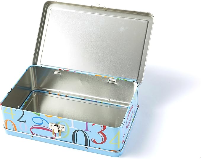 DAHO Metal Storage Box with Hinge - Image 4