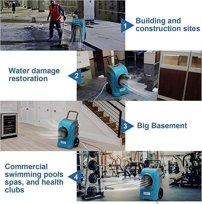 AlorAir 270 Pints Commercial Dehumidifiers Smart Wi-Fi - Image 6