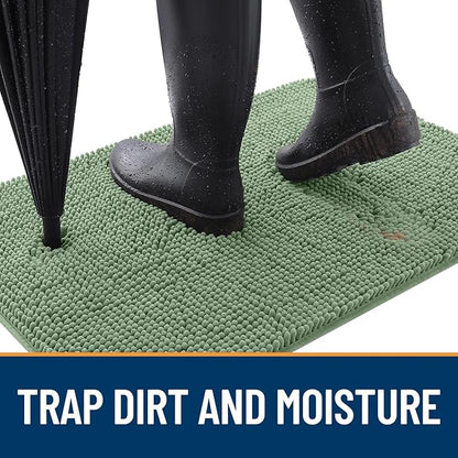 OLANLY Dog Door Mat for Muddy Paws 54x32, Absorbs Moisture and Dirt, Absorbent - Image 2