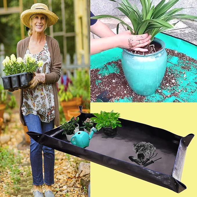 BIUWING 2 PCS Large Repotting Mat - Image 6