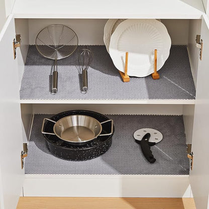 Shelf Liner for Kitchen Cabinet, Drawer Liners Non Slip Non Adhesive Thick Mat - Image 8