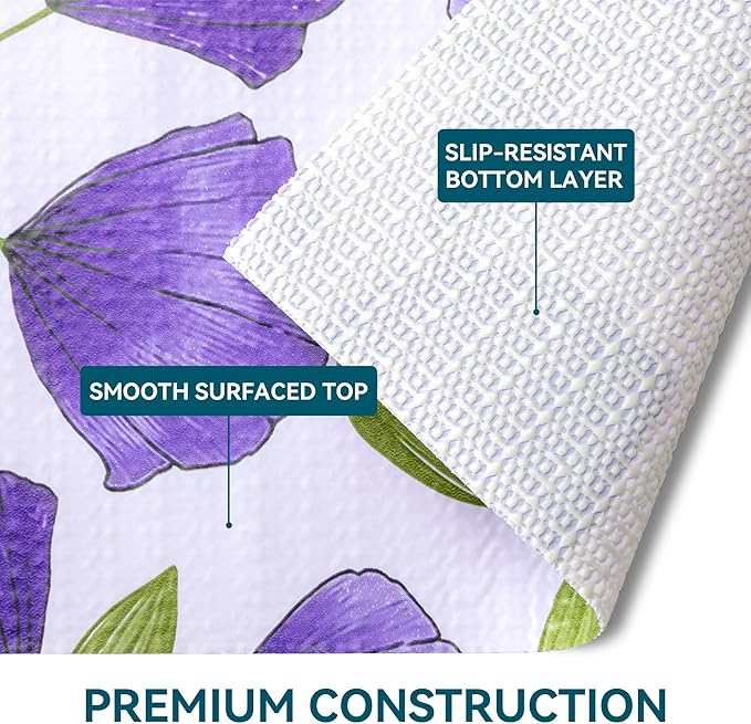 2 Rolls 12" W x 120" L Floral Drawer and Shelf Liner - Image 5