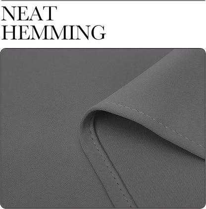 NICETOWN Grey Window Curtains for Bedroom - Image 6