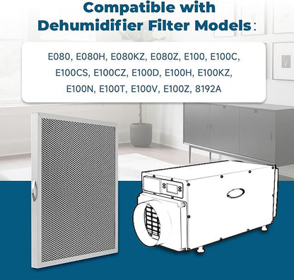 2-Packs 5881 Washable MERV 8 Dehumidifier Filter 12x14x1 Compatible - Image 2