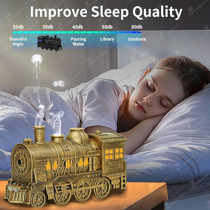 Diffuserlove Essential Oil Diffuser 300ML Train Cool Mist Humidifier Quiet - Image 4
