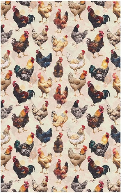 Rooster Headrest Cover for Sofa Recliner Washable Fabric Couch Slipcover - Image 6