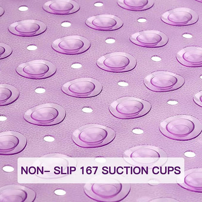 YINENN Bath Tub Shower Stall Mats 31x15.5 Inch Non-Slip and Latex Free - Image 3