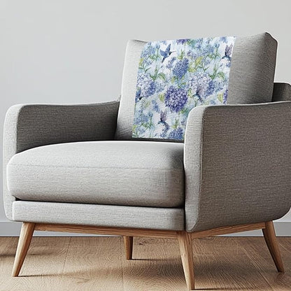 Hummingbird Floral Recliner Cover by Unknown