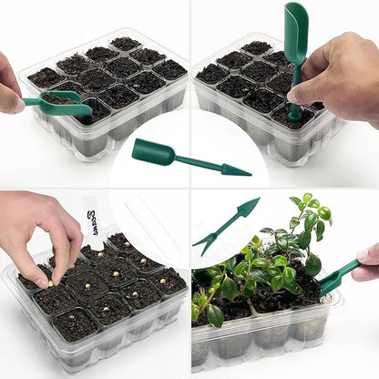 Seed Starter Tray with Plant Light, 2 Pack Grow Lights - Image 7