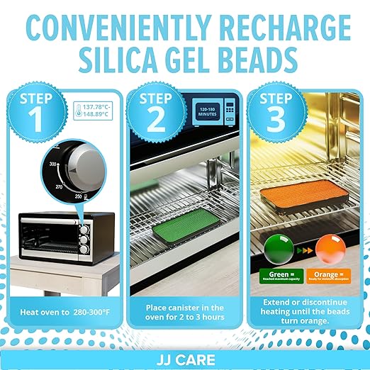 JJ CARE Silica Gel Canister, 50g - Image 6