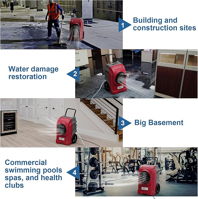 AlorAir 270 Pints Commercial Dehumidifiers - Image 6