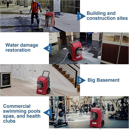 AlorAir 270 Pints Commercial Dehumidifiers - Image 6