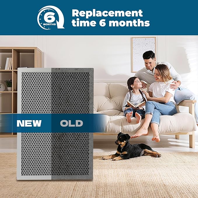 2-Packs 5695 Washable MERV 8 Dehumidifier Filter 8x12x1 Compatible - Image 6