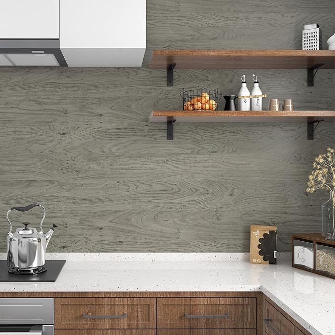 WESTICK Wood Grain Contact Paper Peel and Stick Wood Wallpaper - Image 4