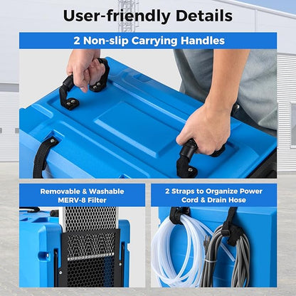 COSTWAY 190 PPD Commercial Dehumidifier - Image 2