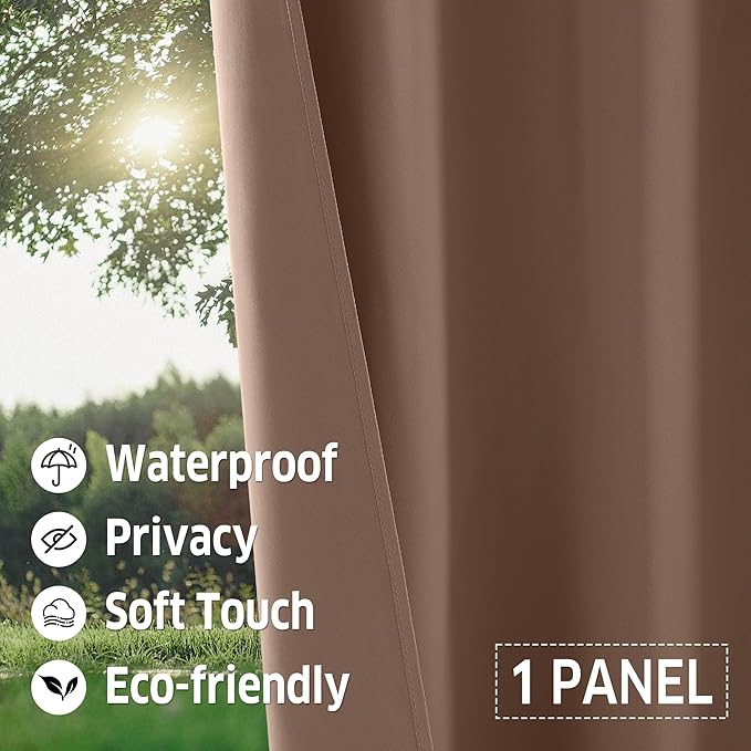 RYB HOME Waterproof Outdoor Curtains - Image 4