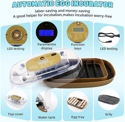 Incubators for Hatching Eggs, 24 Egg Incubator - Image 3