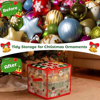 Christmas Bauble and Decoration Storage Cube - Image 6