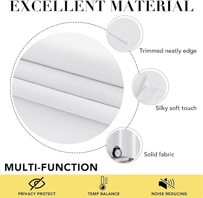 NICETOWN 100% Blackout Curtain Liners - Image 7