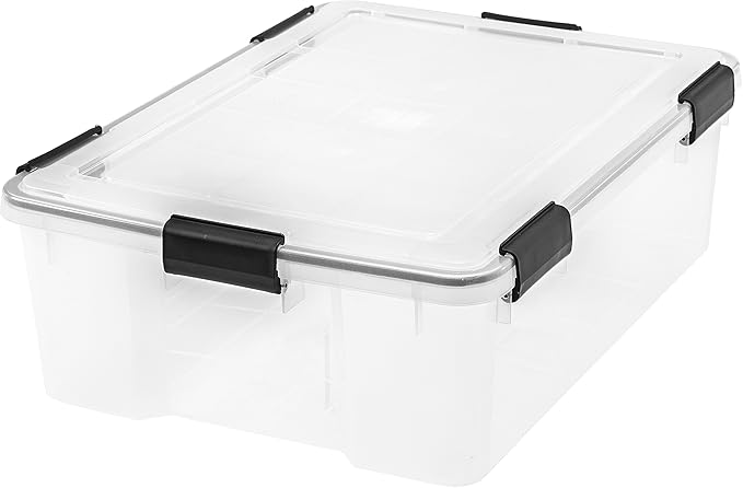 IRIS USA 41 Quart WEATHERPRO Plastic Storage Box by IRISUSA