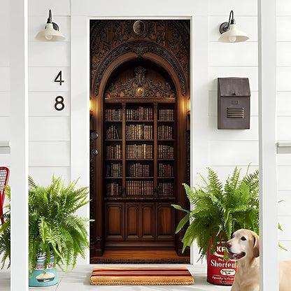 3D Door Decals Stickers Peel Stick Wall Murals Vinyl Wallpaper Self-Adhesive - Image 4
