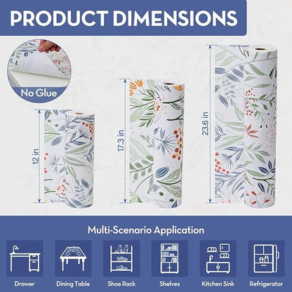 Drawer and Shelf Liner, Non-Slip Kitchen Cabinet Liners Non-Adhesive Thick - Image 3
