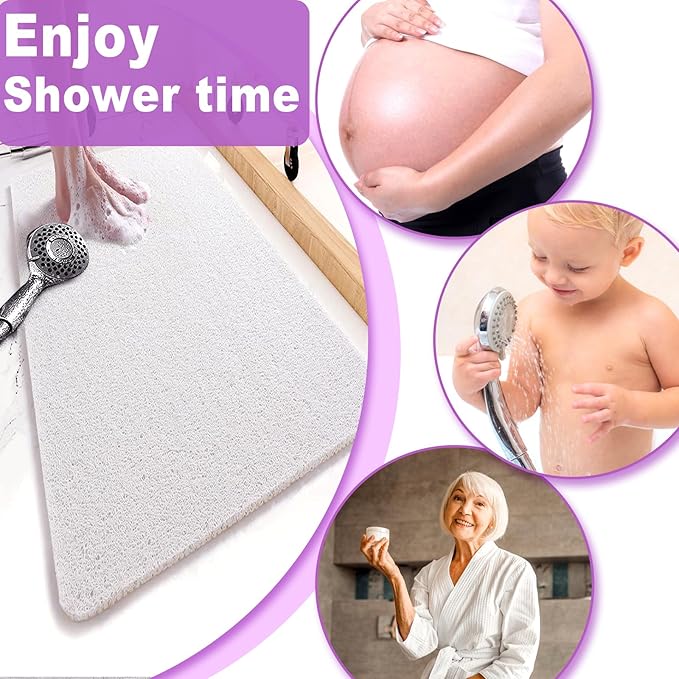 Shower Mats Non Slip, 16x36'' Long Bathtub Mat Non-Slip - Image 5