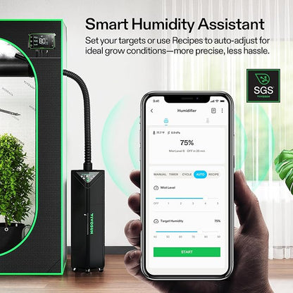 VIVOSUN AeroStream H19 Intelligent Environmental 19L Humidifier - Image 4