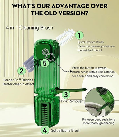 4 in 1 Cup Lid Gap Cleaning Brush - Image 3