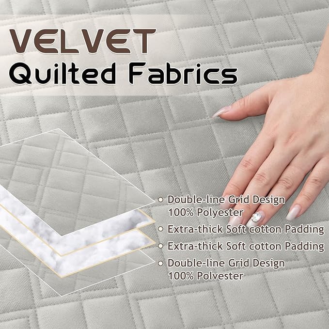Arfntevss Recliner Sectional Couch Covers - Image 2