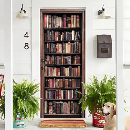 3D Door Stickers, Peel and Stick Vinyl Wallpaper ，Self-Adhesive Mural - Image 4