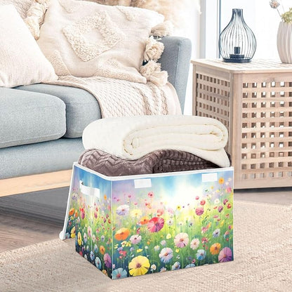 xigua Colorful Flowers Storage Bins - Image 5