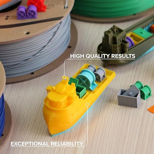 Panchroma PLA Yellow 3D Printer Filament, 1kg Spool, High Speed Printing - Image 3