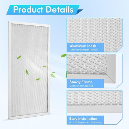 4 Pack MERV-8 HDi65 Dehumidifier Filter Replacement Set Compatible - Image 3