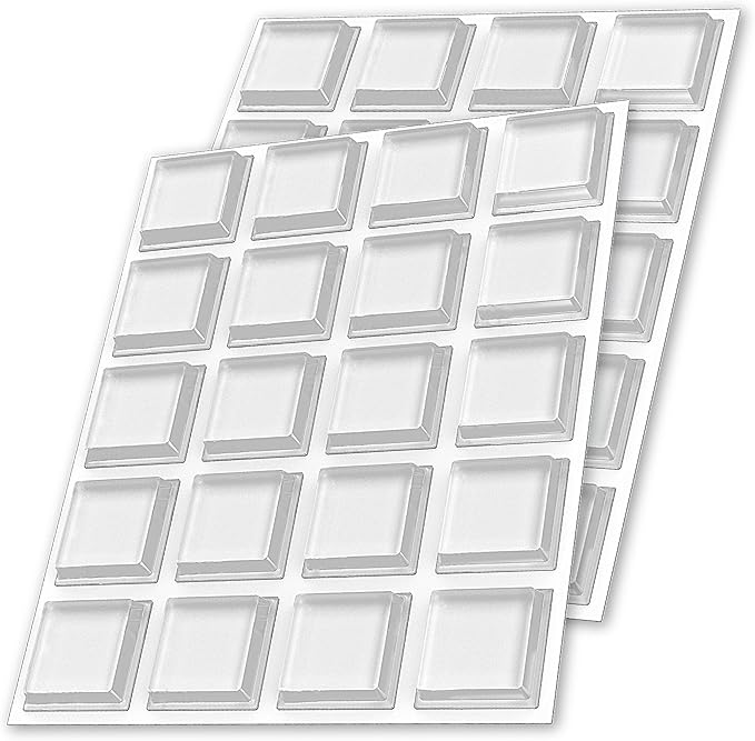 Clear Rubber Bumpers Large - Image 7