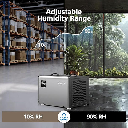 Yaufey 158 Pints Commercial Dehumidifier - Image 3
