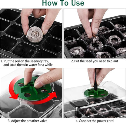 6 Pack Seed Starter Tray Kit - Image 5