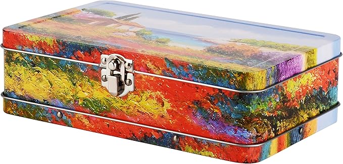 DAHO Metal Storage Box with Hinge - Image 2