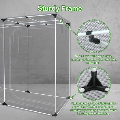 Grow Tent, Removable Floor Tray - Image 7