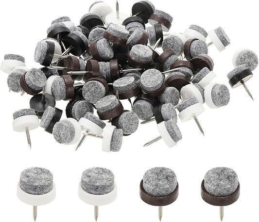 PATIKIL 17 mm Nail-on Felt Pads by PATIKIL