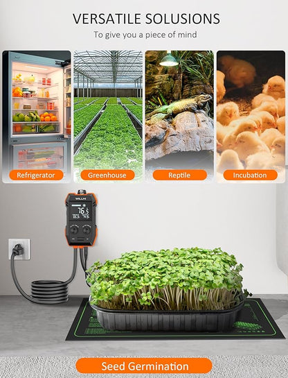 WH2408 Temperature Controller 10A 1200W, Digital Thermostat Controlled Outlet - Image 6