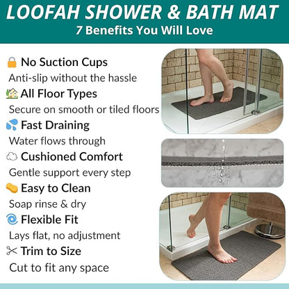 Non Slip Bathtub Mat Shower Mat - Image 4