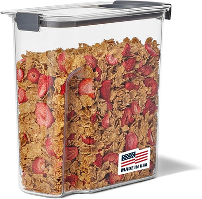 Rubbermaid Brilliance Airtight Cereal Food Storage Container, Shatterproof by Rubbermaid
