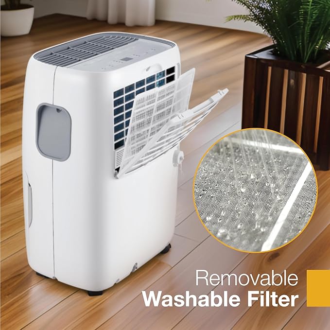 Whirlpool Energy Star 50-Pint Portable Dehumidifier - Image 8