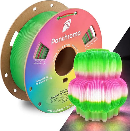 Polymaker Panchroma Gradient PLA Translucent Magenta and Green 3D Printing by Polymaker