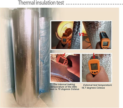 Reflectix Insulation Self-Adhesive Moisture-Resistant Reflective Insulation Foil - Image 6