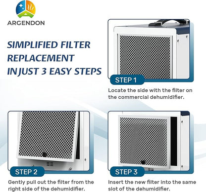Argendon Filter Replacement, MERV-1 Filter Replacement Set - Image 5